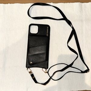 iPhone 11 Pro Max Bandolier “Emma” Phone Case Black